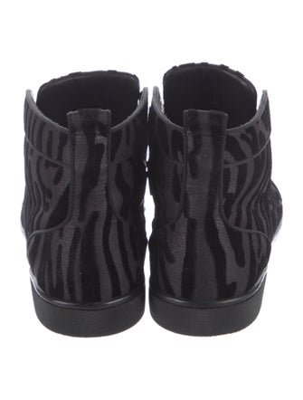 Christian Louboutin Velvet Sneakers