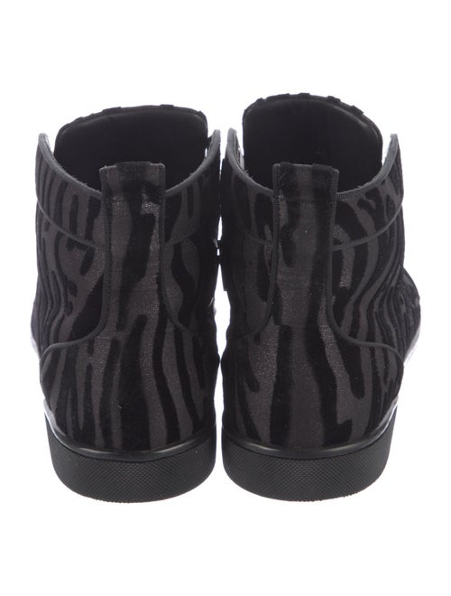 Christian Louboutin Velvet Sneakers