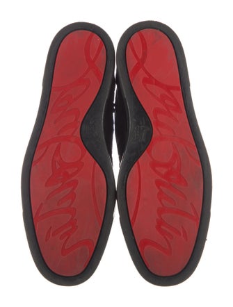 Christian Louboutin Velvet Sneakers