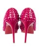 Christian Louboutin Spike Accents Patent Leather Pumps