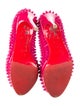 Christian Louboutin Spike Accents Patent Leather Pumps