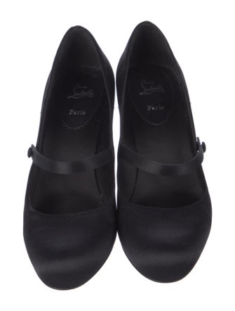 Christian Louboutin Satin Pumps