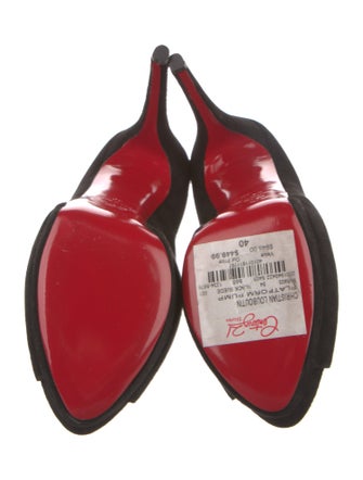 Christian Louboutin Suede Sandals