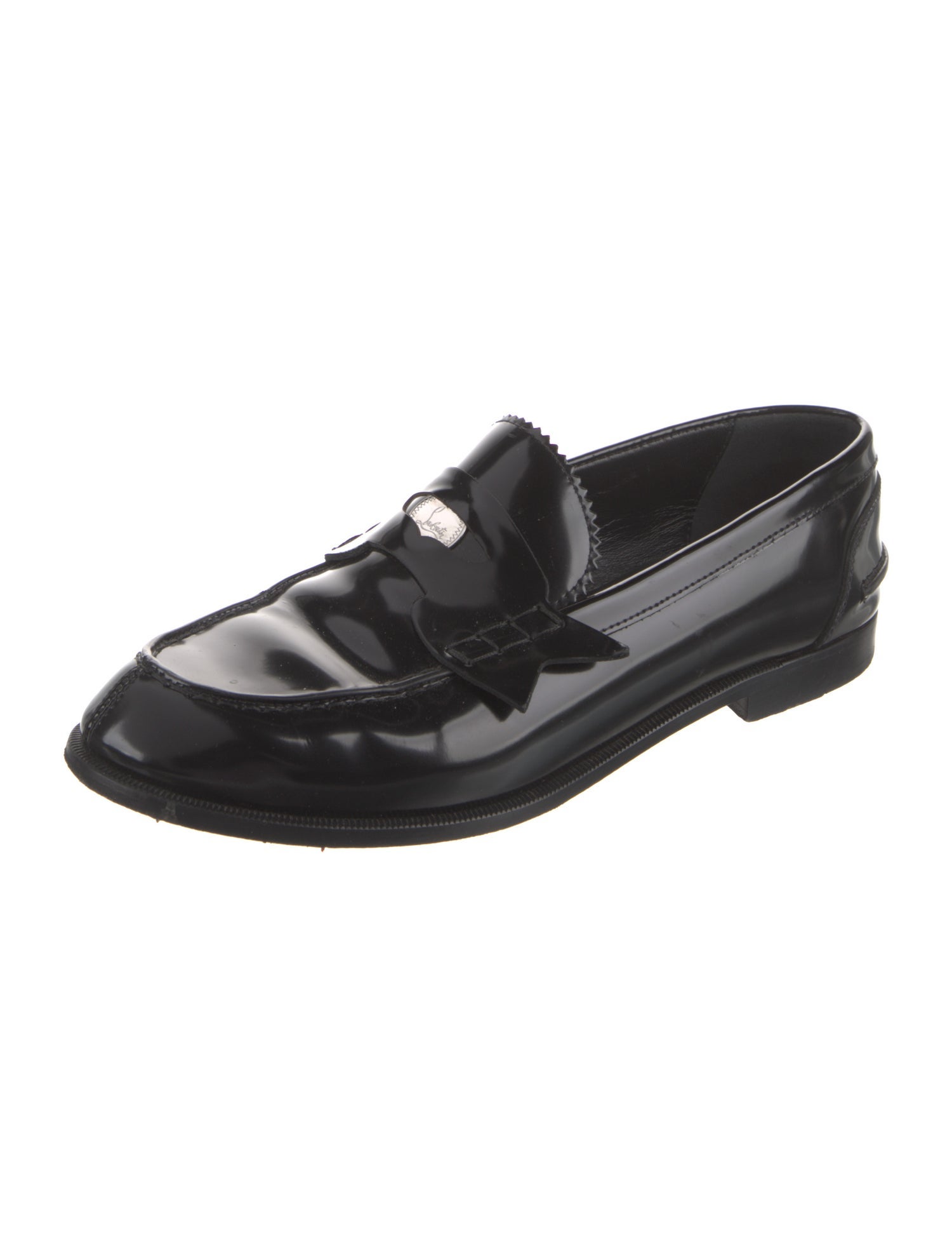 Christian Louboutin Patent Leather Loafers