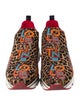 Christian Louboutin Neoprene Animal Print Chunky Sneakers