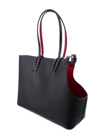 Christian Louboutin Cabawouaf Empire Spikes Dog Carrier Bag