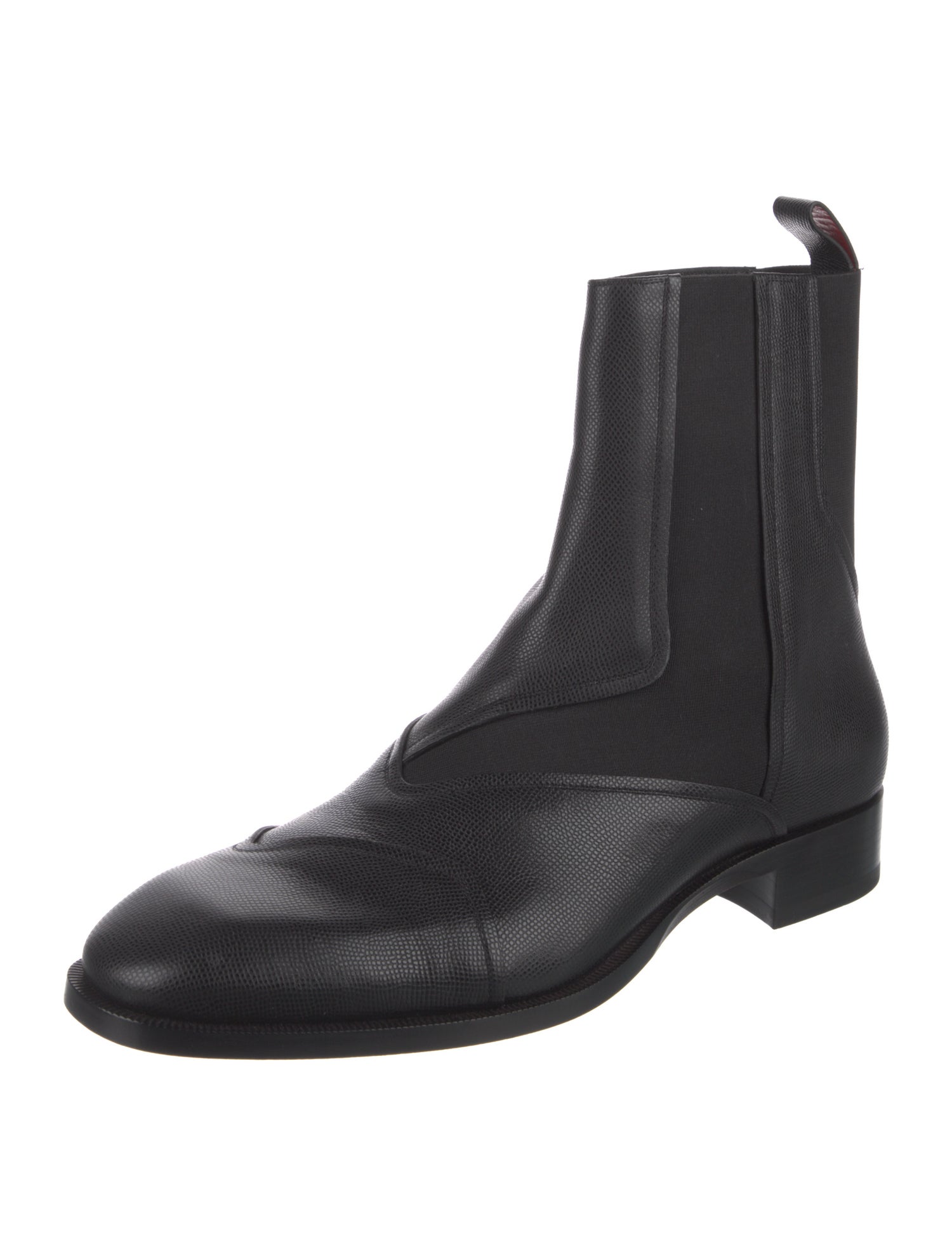 Christian Louboutin Leather Chelsea Boots