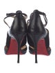 Christian Louboutin Leather T-Strap Pumps