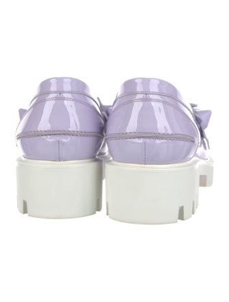 Christian Louboutin Spike Accents Patent Leather Oxfords