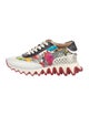 Christian Louboutin Patent Leather Printed Sneakers