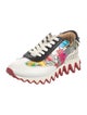 Christian Louboutin Patent Leather Printed Sneakers
