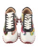 Christian Louboutin Patent Leather Printed Sneakers