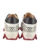 Christian Louboutin Patent Leather Printed Sneakers