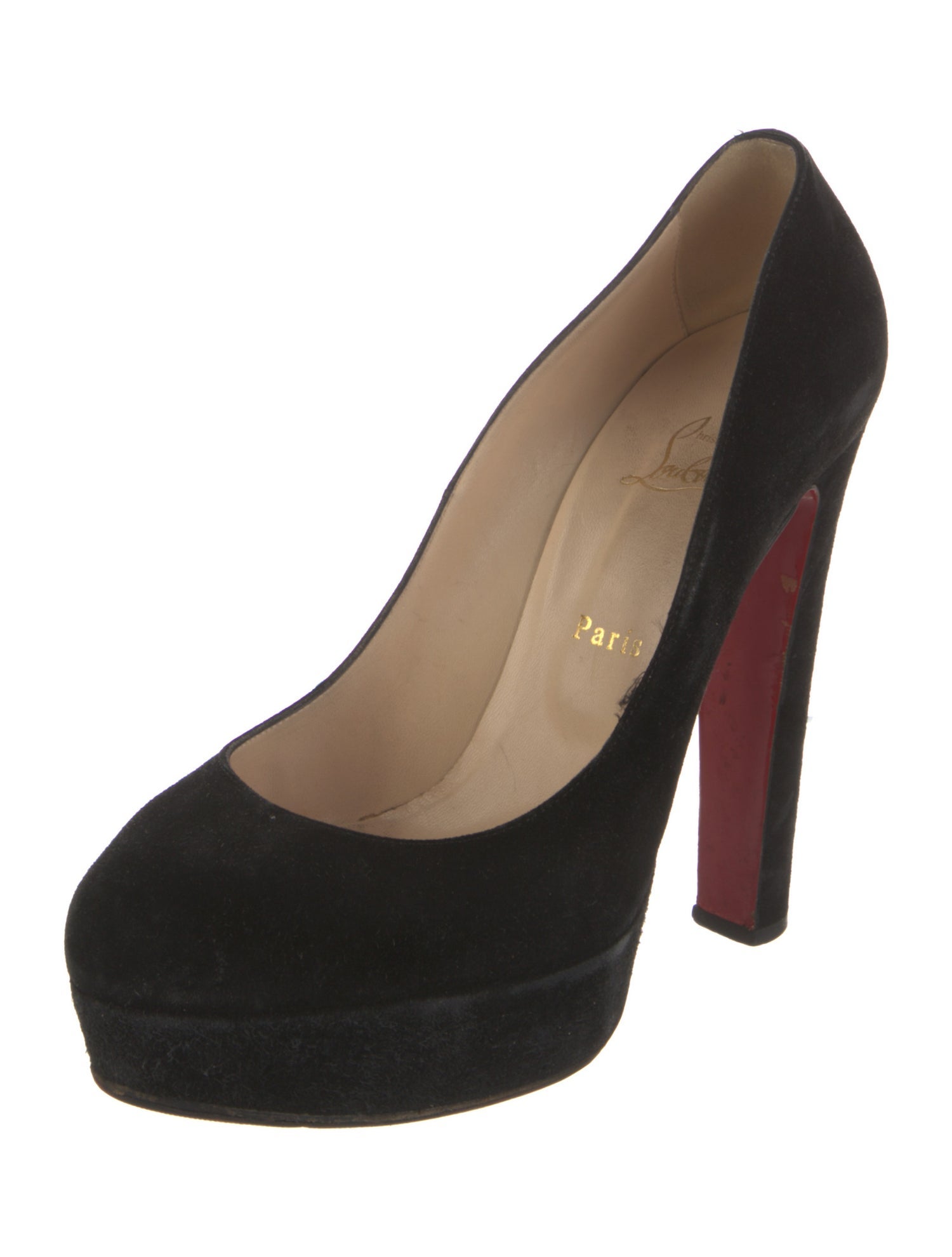 Christian Louboutin Suede Pumps
