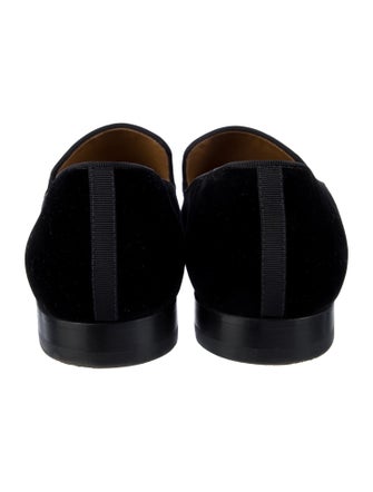 Christian Louboutin Velvet Loafers