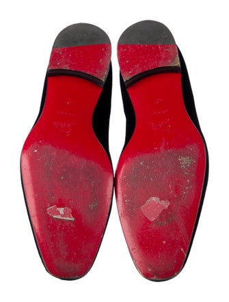 Christian Louboutin Velvet Loafers