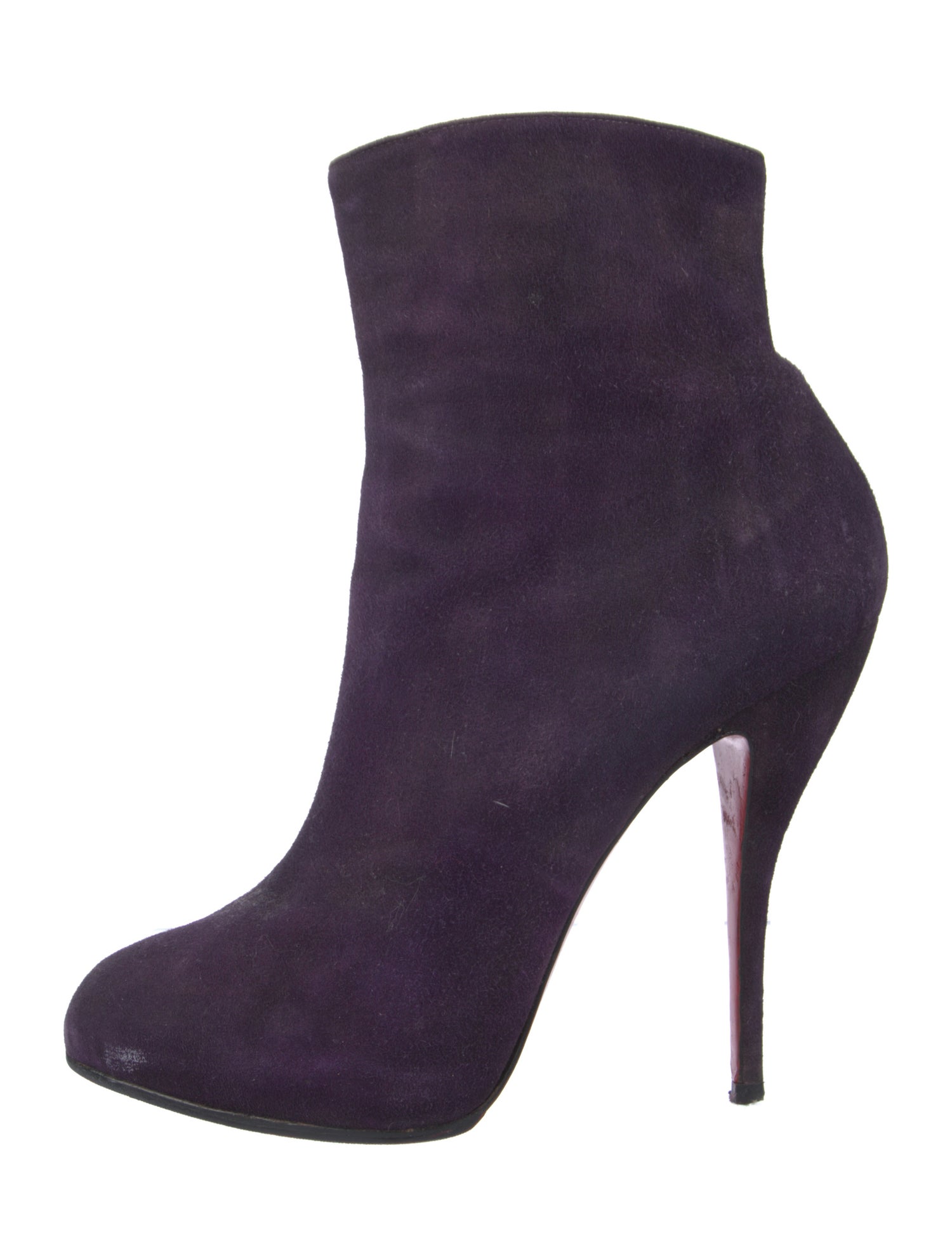 Christian Louboutin Suede Sock Boots