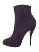 Christian Louboutin Suede Sock Boots