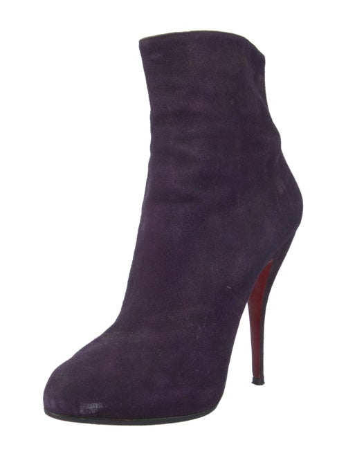 Christian Louboutin Suede Sock Boots
