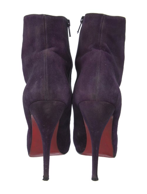 Christian Louboutin Suede Sock Boots