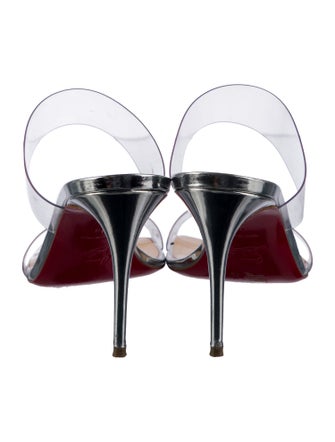 Christian Louboutin PVC Slingback Sandals