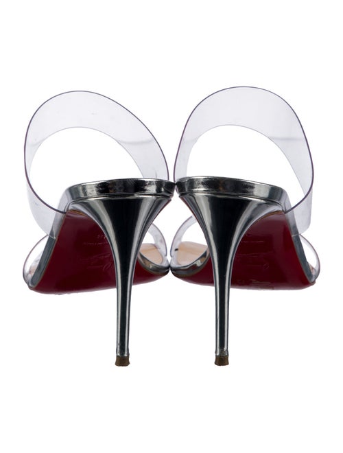 Christian Louboutin PVC Slingback Sandals