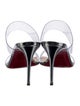 Christian Louboutin PVC Slingback Sandals
