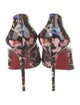 Christian Louboutin Patent Leather Printed Pumps