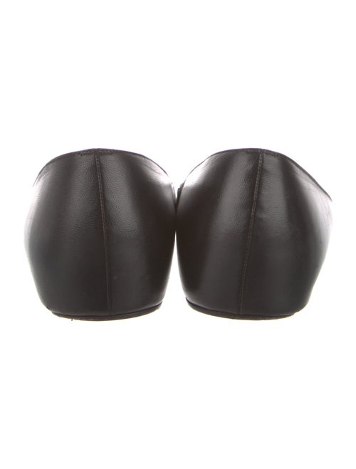 Christian Louboutin Spike Accents Leather Ballet Flats