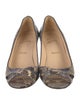 Christian Louboutin Snakeskin Animal Print Pumps