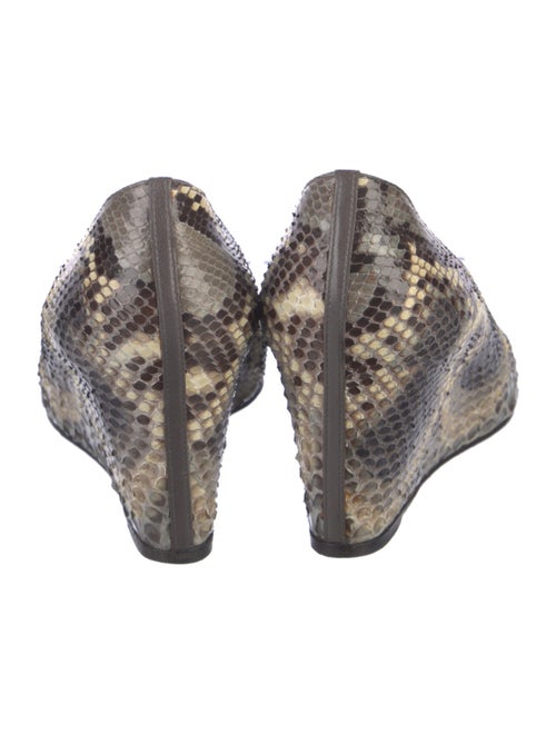 Christian Louboutin Snakeskin Animal Print Pumps