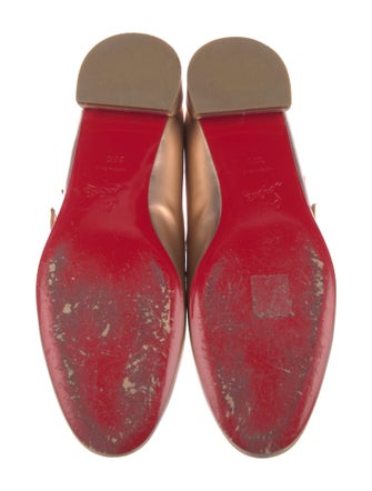 Christian Louboutin Leather Mary Jane Flats