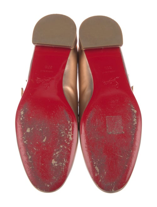 Christian Louboutin Leather Mary Jane Flats