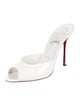 Christian Louboutin Patent Leather Mules