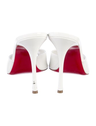 Christian Louboutin Patent Leather Mules