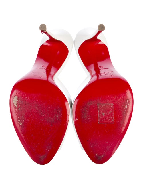 Christian Louboutin Patent Leather Mules