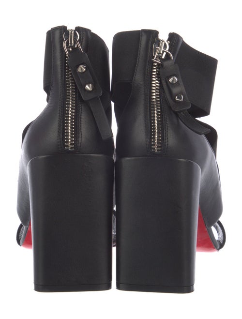 Christian Louboutin Spike Accents Leather Sandals