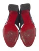 Christian Louboutin Spike Accents Leather Sandals
