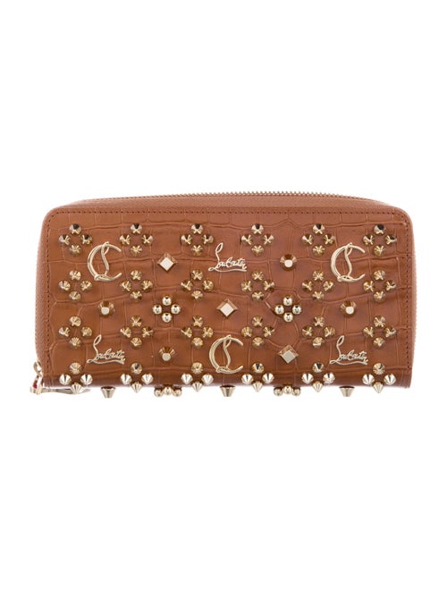 Christian Louboutin Embossed Leather Printed Wallet