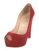 Christian Louboutin Suede Pumps