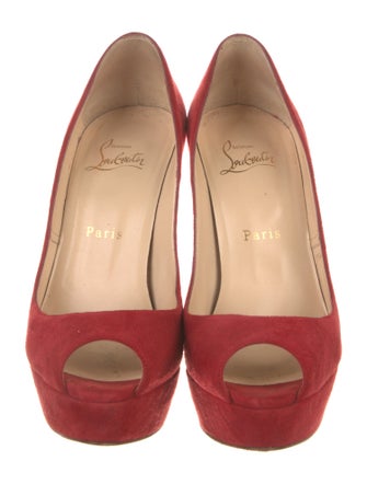 Christian Louboutin Suede Pumps