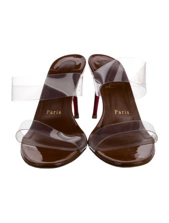 Christian Louboutin Leather Slides