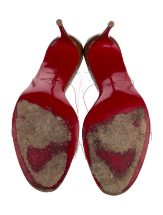 Christian Louboutin Leather Slides