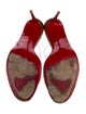 Christian Louboutin Leather Slides