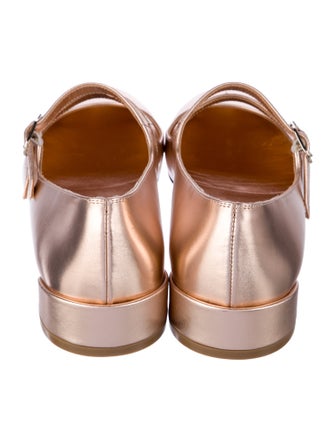 Christian Louboutin Leather Mary Jane Flats