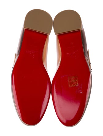 Christian Louboutin Leather Mary Jane Flats