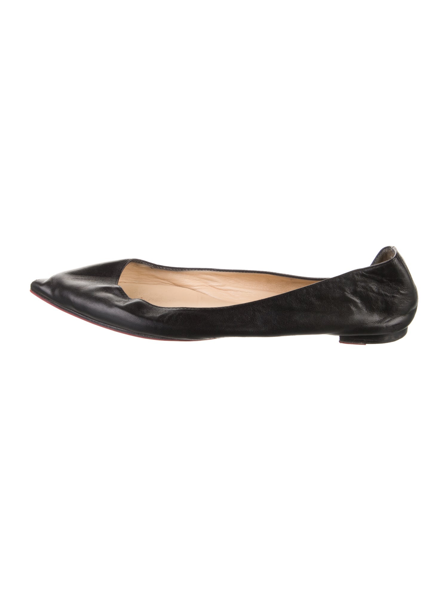 Christian Louboutin Leather Ballet Flats