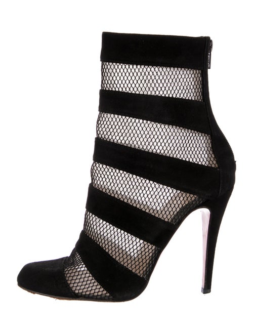 Christian Louboutin Vizu Suede Sock Boots