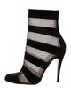 Christian Louboutin Vizu Suede Sock Boots
