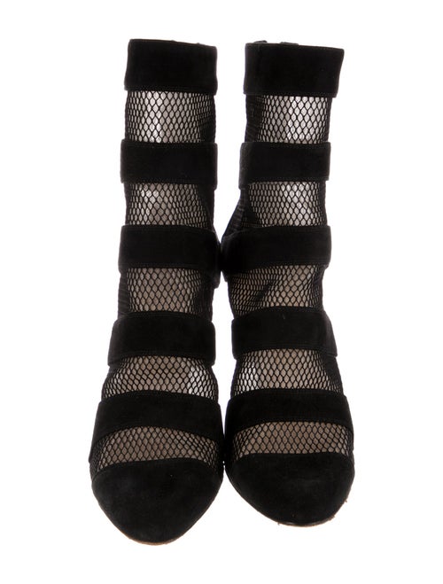 Christian Louboutin Vizu Suede Sock Boots